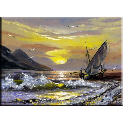 Картины море, Морской пейзаж, ART: MOR777053, , 168.00 грн., MOR777053, , Морской пейзаж картины